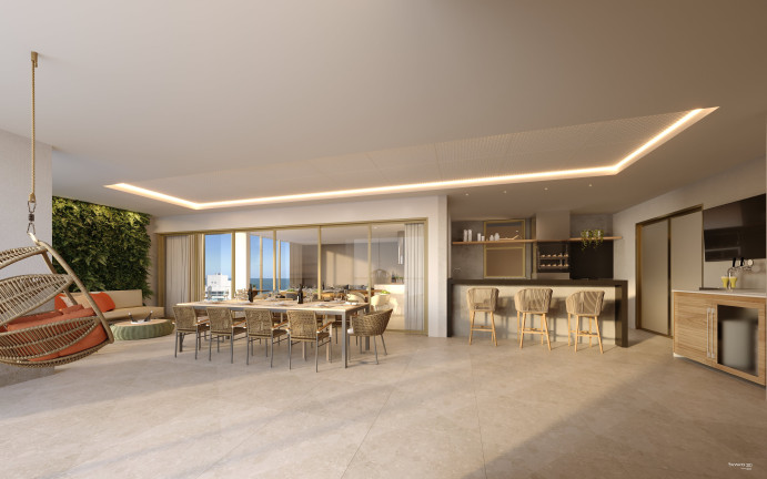 Apartamento com 3 Quartos à Venda, 89 m² em Praia De Itaparica - Vila Velha