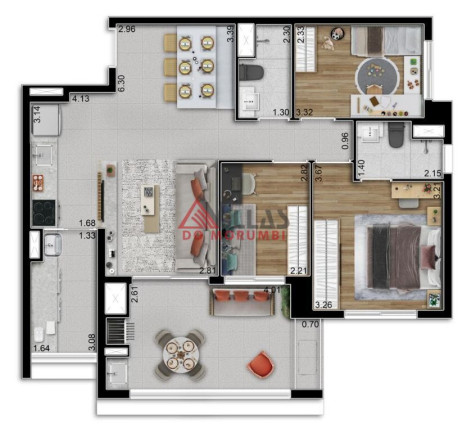 Imagem Apartamento com 1 Quarto à Venda, 25 m² em Morumbi - São Paulo