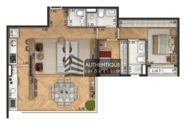 Imagem Apartamento com 2 Quartos à Venda, 90 m² em Alto Da Boa Vista - São Paulo Imagem Apartamento com 2 Quartos à Venda, 90 m² em Alto Da Boa Vista - São Paulo
