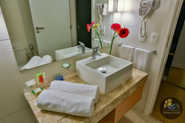 Imagem Flat com 1 Quarto à Venda, 24 m² em Pompéia - Santos