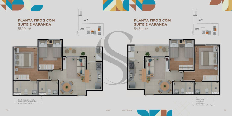 Imagem Apartamento com 2 Quartos à Venda, em Jardim Europa - Sorocaba Imagem Apartamento com 2 Quartos à Venda, em Jardim Europa - Sorocaba