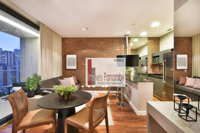 Imagem Apartamento com 1 Quarto para Alugar, 42 m² em Vila Olímpia - São Paulo Imagem Apartamento com 1 Quarto para Alugar, 42 m² em Vila Olímpia - São Paulo