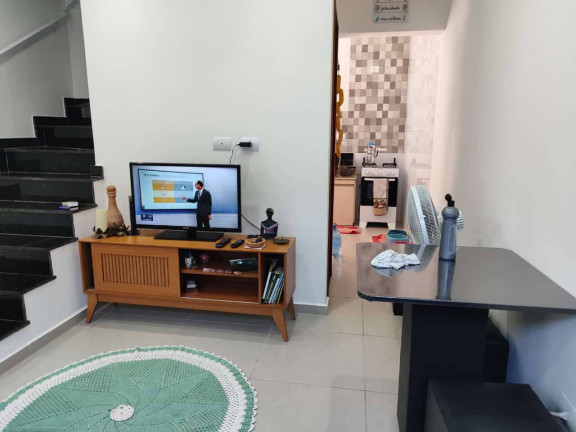 Casa com 2 Quartos para Alugar,  em Vila Caiçara - Praia Grande