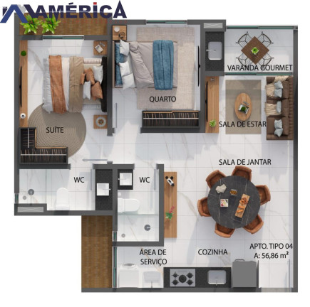 Imagem Imóvel com 3 Quartos à Venda, 69 m² em Bancarios - João Pessoa