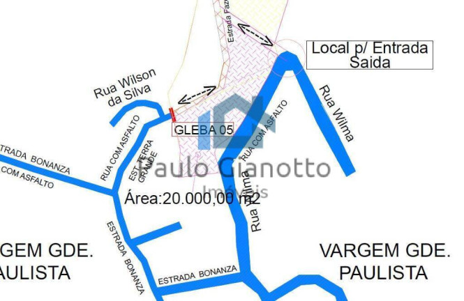 Terreno à Venda, 20.000 m² em Capela De São Pedro - Vargem Grande Paulista