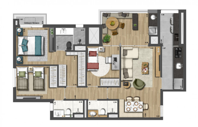 Imagem Studio com 1 Quarto à Venda, 27 m² em Pinheiros - São Paulo