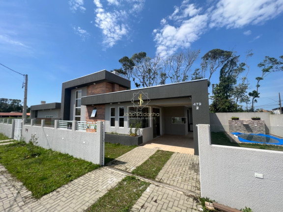 Imagem Casa com 3 Quartos para Temporada, 100 m² em Balneário Eliane - Guaratuba