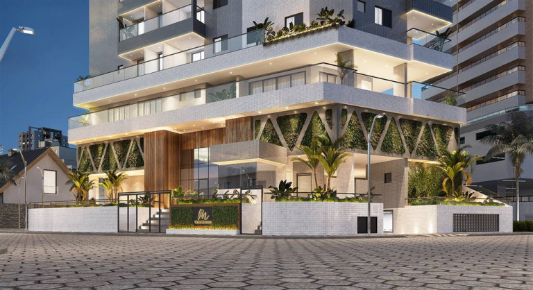 Imagem Apartamento com 2 Quartos à Venda, 72 m² em Guilhermina - Praia Grande