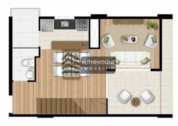 Imagem Cobertura com 2 Quartos à Venda, 215 m² em Jardins - São Paulo Imagem Cobertura com 2 Quartos à Venda, 215 m² em Jardins - São Paulo