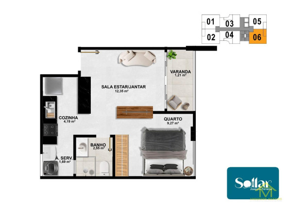 Imagem Apartamento com 1 Quarto à Venda, 33 m² em Praia De Itaparica - Vila Velha Imagem Apartamento com 1 Quarto à Venda, 33 m² em Praia De Itaparica - Vila Velha
