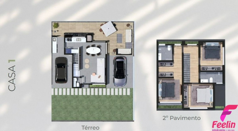 Casa com 3 Quartos à Venda, 123 m² em Campeche - Florianópolis