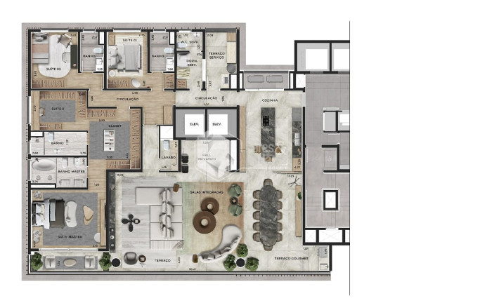 Imagem Apartamento com 4 Quartos à Venda, 300 m² em Indianópolis - São Paulo Imagem Apartamento com 4 Quartos à Venda, 300 m² em Indianópolis - São Paulo