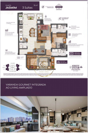 Imagem Apartamento com 2 Quartos à Venda, 76 m² em Jardim Satélite - São José Dos Campos Imagem Apartamento com 2 Quartos à Venda, 76 m² em Jardim Satélite - São José Dos Campos