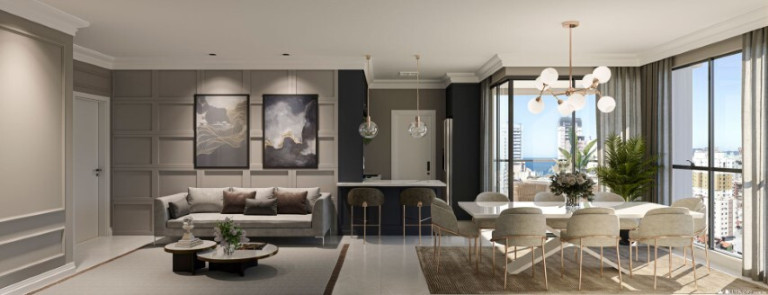 Imagem Apartamento com 3 Quartos à Venda, 108 m² em Meia Praia - Itapema