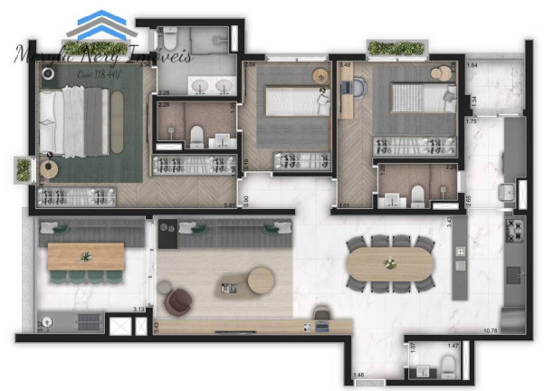 Imagem Apartamento com 3 Quartos à Venda, 128 m² em Vila Mariana - São Paulo Imagem Apartamento com 3 Quartos à Venda, 128 m² em Vila Mariana - São Paulo