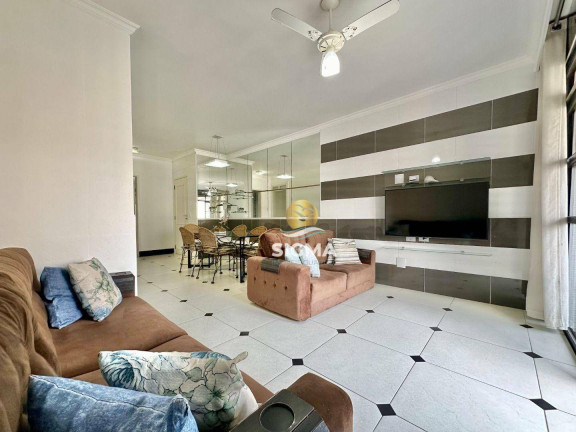 Apartamento com 3 Quartos à Venda, 104 m² em Pitangueiras - Guarujá