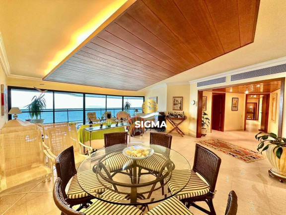 Imagem Apartamento com 4 Quartos à Venda, 350 m² em Jardim Astúrias - Guarujá