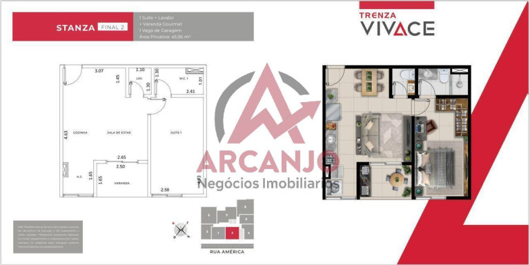 Imagem Apartamento com 1 Quarto à Venda, 45 m² em Atibaia Jardim - Atibaia Imagem Apartamento com 1 Quarto à Venda, 45 m² em Atibaia Jardim - Atibaia