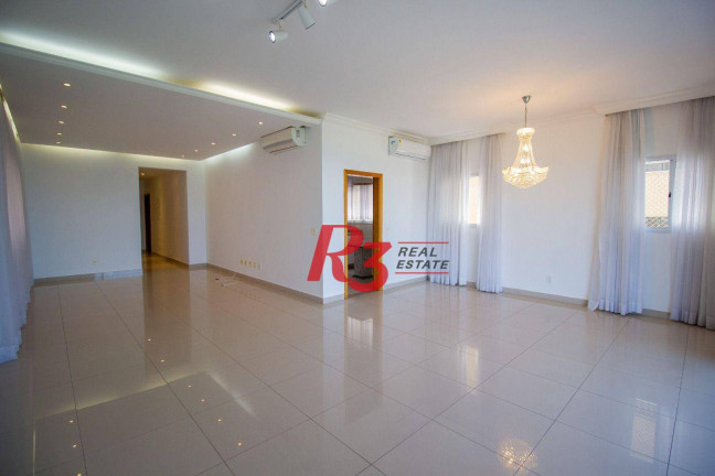 Imagem Apartamento com 4 Quartos para Alugar, 230 m² em Aparecida - Santos