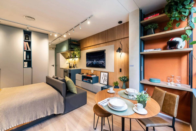 Imagem Apartamento com 1 Quarto à Venda, 24 m² em Pinheiros - São Paulo