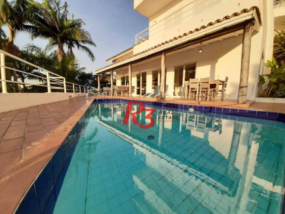 Casa com 4 Quartos à Venda ou Locação, 484 m² em Loteamento João Batista Julião - Guarujá