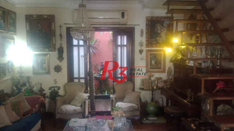Imagem Sobrado com 3 Quartos para Alugar, 126 m² em Boqueirão - Santos