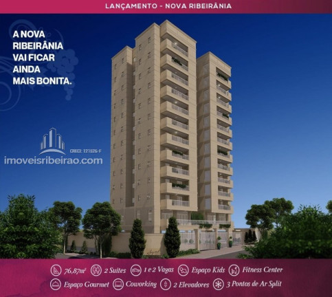 Imagem Apartamento com 2 Quartos à Venda, 76 m² em Nova Ribeirânia - Ribeirão Preto