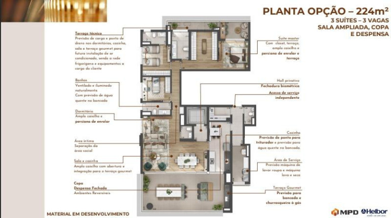 Imagem Apartamento à Venda, 224 m² em Perdizes - São Paulo Imagem Apartamento à Venda, 224 m² em Perdizes - São Paulo