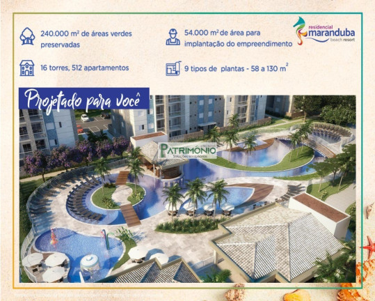 Imagem Imóvel com 2 Quartos à Venda, 72 m² em Residencial Maranduba Beach Resort - Ubatuba Imagem Imóvel com 2 Quartos à Venda, 72 m² em Residencial Maranduba Beach Resort - Ubatuba