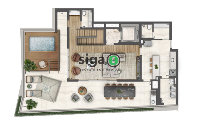 Imagem Apartamento com 4 Quartos à Venda, 371 m² em Paraíso - São Paulo Imagem Apartamento com 4 Quartos à Venda, 371 m² em Paraíso - São Paulo