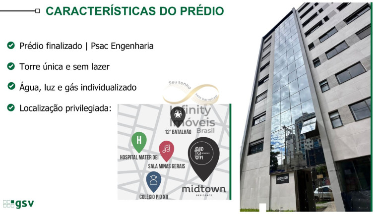 Imagem Apartamento com 3 Quartos à Venda, 42 m² em Santo Agostinho - Belo Horizonte