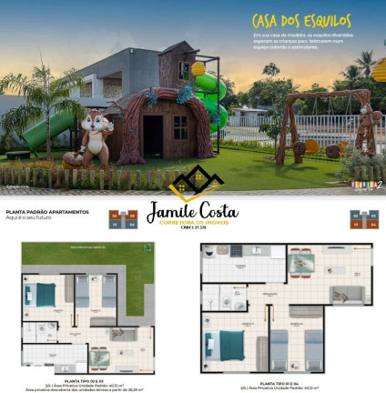 Imagem Apartamento com 2 Quartos à Venda, 40 m² em Sim - Feira De Santana