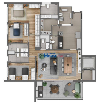 Imagem Apartamento com 3 Quartos à Venda, 148 m² em Moema - São Paulo Imagem Apartamento com 3 Quartos à Venda, 148 m² em Moema - São Paulo