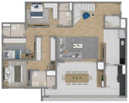 Imagem Apartamento com 3 Quartos à Venda, 169 m² em Freguesia Do ó - São Paulo Imagem Apartamento com 3 Quartos à Venda, 169 m² em Freguesia Do ó - São Paulo