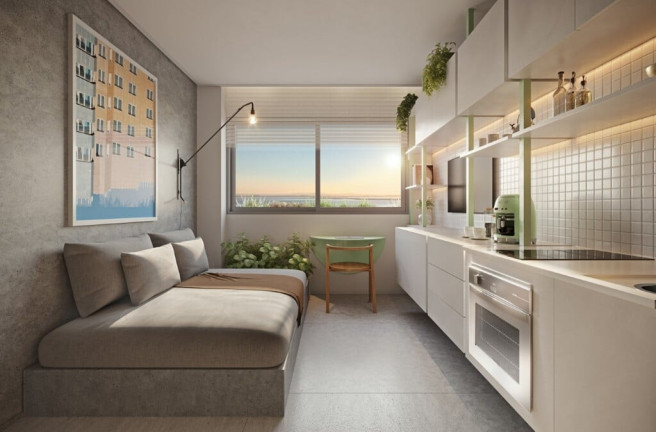 Imagem Imóvel com 1 Quarto à Venda, em Menino Deus - Porto Alegre Imagem Imóvel com 1 Quarto à Venda, em Menino Deus - Porto Alegre