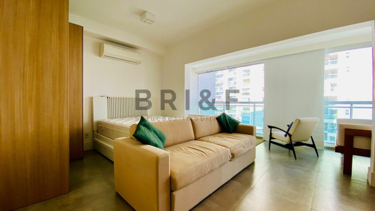 Imagem Apartamento com 1 Quarto para Alugar, 48 m² em Campo Belo - São Paulo Imagem Apartamento com 1 Quarto para Alugar, 48 m² em Campo Belo - São Paulo