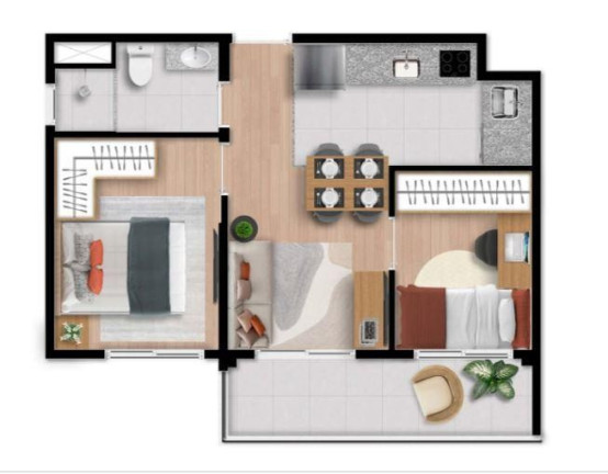Imagem Imóvel com 2 Quartos à Venda, 40 m² em Indianópolis - São Paulo Imagem Imóvel com 2 Quartos à Venda, 40 m² em Indianópolis - São Paulo
