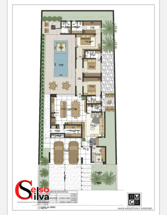 Imagem Casa com 3 Quartos à Venda, 246 m² em Jardins De Monet Residence - Maringá