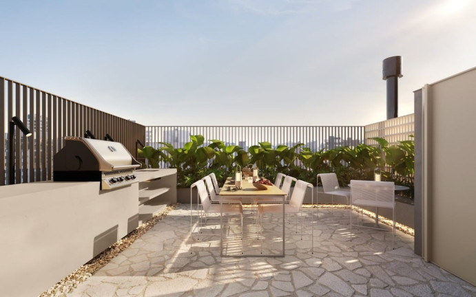 Imagem Apartamento com 1 Quarto à Venda, 59 m² em Mercês - Curitiba
