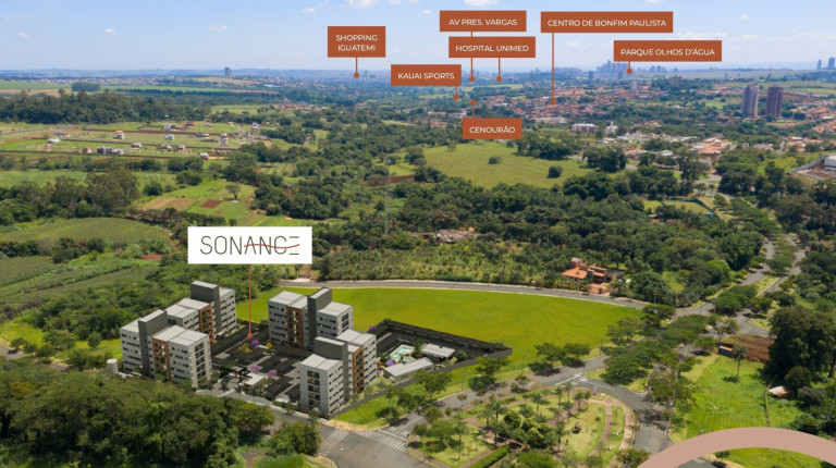 Imagem Imóvel com 2 Quartos à Venda, 57 m² em Terras De Santa Martha - Bonfim Paulista - Ribeirão Preto