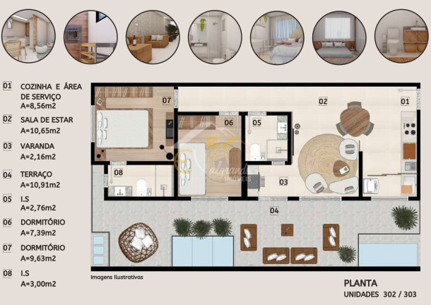 Imagem Apartamento com 3 Quartos à Venda, 70 m² em Pineville - Pinhais Imagem Apartamento com 3 Quartos à Venda, 70 m² em Pineville - Pinhais