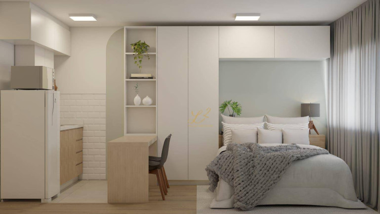 Imagem Apartamento com 1 Quarto à Venda, 25 m² em Centro Cívico - Curitiba Imagem Apartamento com 1 Quarto à Venda, 25 m² em Centro Cívico - Curitiba