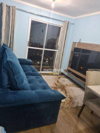 Apartamento com 2 Quartos à Venda, 52 m² em Vila Homero Thon - Santo André