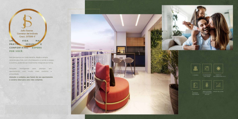 Imagem Apartamento com 3 Quartos à Venda, 83 m² em Chacara Sta Margarida - Paulínia