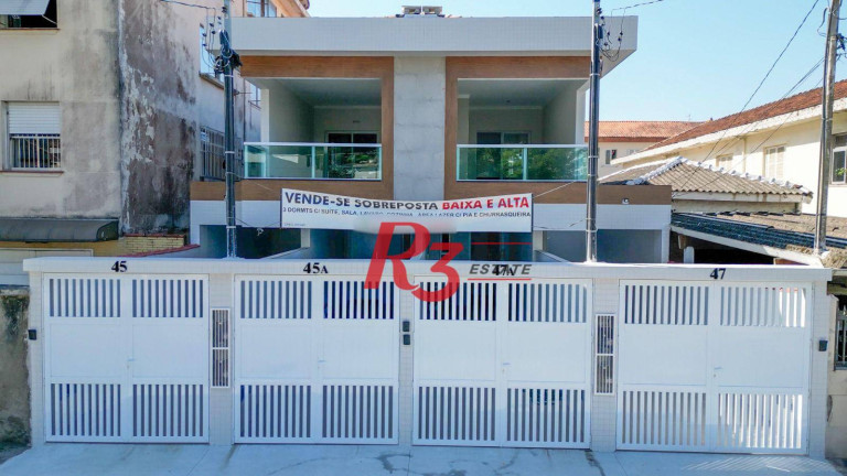 Imagem Sobrado com 3 Quartos à Venda, 135 m² em Marapé - Santos Imagem Sobrado com 3 Quartos à Venda, 135 m² em Marapé - Santos