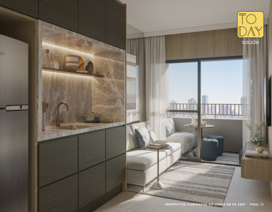 Imagem Apartamento com 1 Quarto à Venda, 29 m² em Saúde - São Paulo