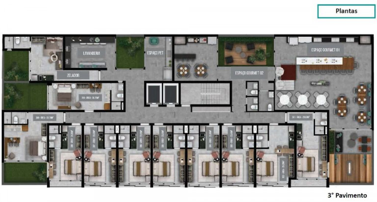 Imagem Apartamento com 1 Quarto à Venda, 23 m² em Bom Fim - Porto Alegre