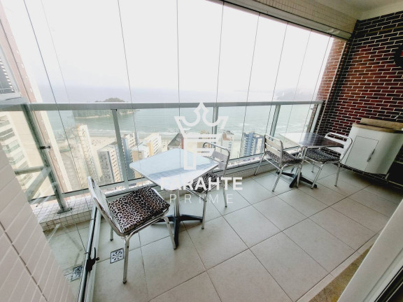 Imagem Apartamento com 3 Quartos para Alugar, 115 m² em José Menino - Santos
