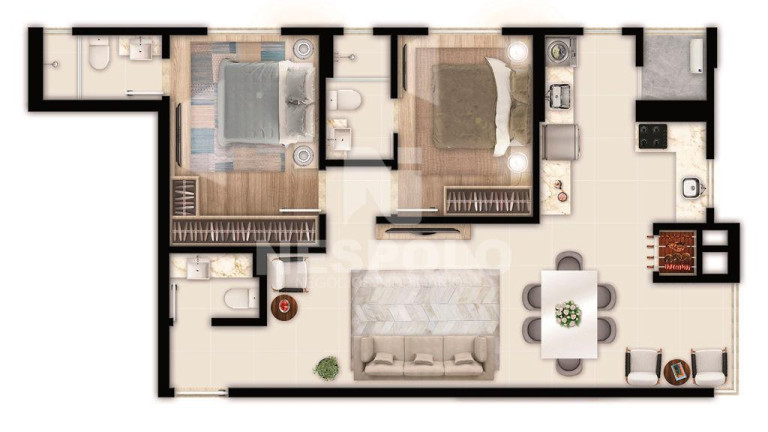 Imagem Apartamento à Venda, 87 m² em Centro - Itapema