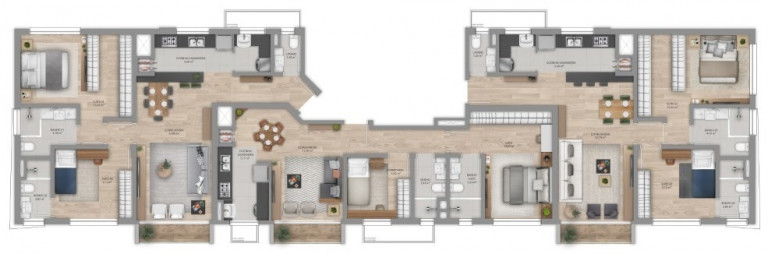 Imagem Apartamento com 2 Quartos à Venda, 100 m² em Bela Vista - Porto Alegre